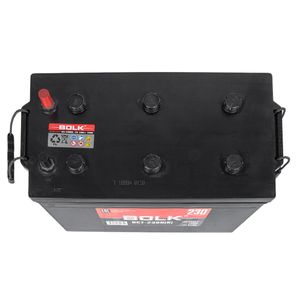 Аккумулятор BOLK Standart 230 А/ч L+(3) 518x274x237 C EN 1350 А