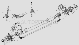 Сошка рулевого механизма левая Tonik ca1028e231102b Baw