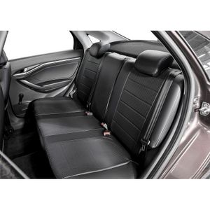 Авточехлы, Skoda Octavia A7, без заднего подлокотника (40/60) Sd, Sw 2013-2017 2017-, строчка sc51051 Rival