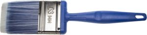 ЗУБР АКВА, 63 мм, искусственная щетина, пластмассовая ручка, для воднодисперсионных и акриловых ЛКМ, плоская кисть (4-01060-063) 401060063 Зубр