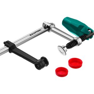 Струбцина F-образная 80х400мм стальная рейка Universal KRAFTOOL 32018080400 Kraftool