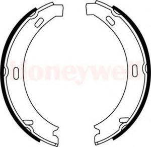 Комплект тормозных колодок, стояночная тормозная система 362423J Jurid