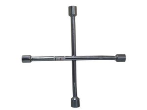 Ключ балонный крестовой 17x19x21x23 мм, 14''*15,5 мм, хром