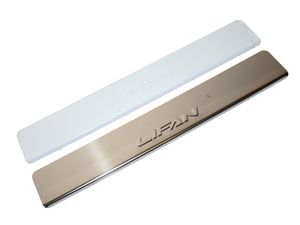 Накладки порогов LIFAN Myway, штамп LIFAN (нерж. сталь) (к-т 2 шт.) nps082 Dollex
