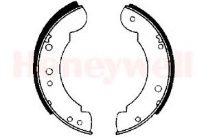 Комплект тормозных колодок 361182B Bendix