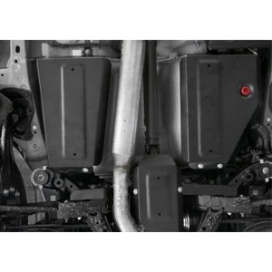 Защита топливного бака + комплект крепежа, АвтоБРОНЯ, Сталь, Mazda CX-5 2015-2017, V - 2.0 2.5 полный привод 111038191 АвтоБроня