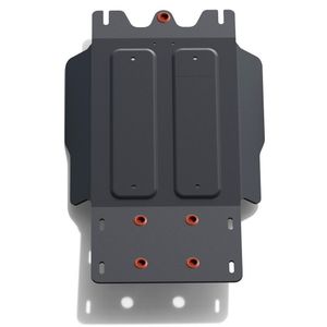 Защита КПП + крепеж, АвтоБРОНЯ, Сталь, Toyota Land Cruiser 120 Prado 2002-2009, V - все 111057321 АвтоБроня