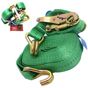 Стяжка груза 8м 3т 2*35 с замком 2 крючка RMSGK8.3 rmsgk83 Red Mark