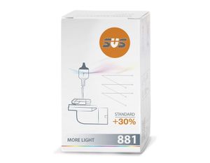 Ћампа галогенова¤ головного света H27 PGJ13 3200K Standard +30% 12V 27W  артон 1 шт 0200002000 SVS