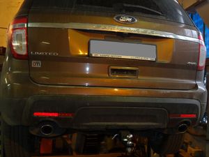 фаркоп FORD EXPLORER / EXPLORER SPORT (11-, 12-) тип шара: E (легкосъемный под квадрат 50х50 /