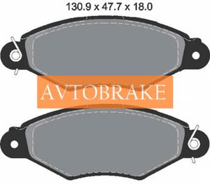 Колодки тормозные передние Nissan Kubistar, Renault Kangoo