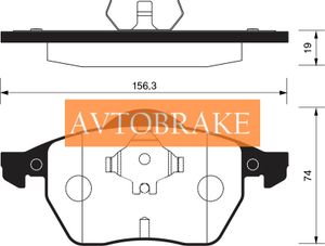 Колодки тормозные передние Audi TT,Seat Leon, Skoda Oktavia,VW Bora, Vento