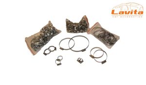 ХОМУТ ЧЕРВЯЧНЫЙ LAVITA 30-45 мм оцинкованный уп 50 шт.