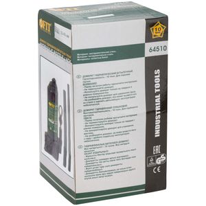 Домкрат гидравлический бутылочный 10 т 64510 FiT