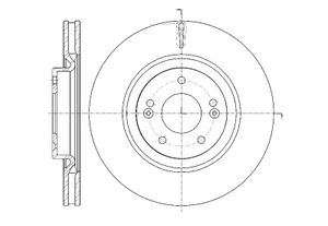 Диск тормозной передний gr21302 G-Brake