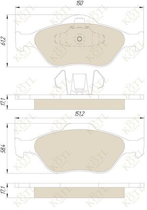 Тормозные колодки