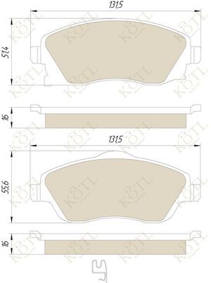 Тормозные колодки