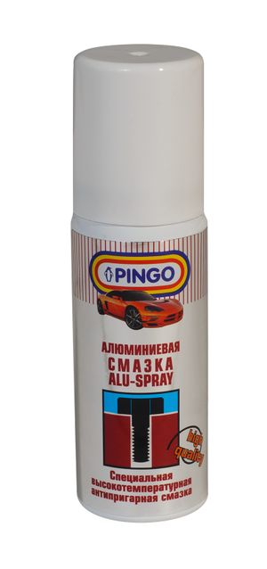 "Смазка алюминиевая""Pingo"" (от -40°С до +1100°С) (50мл.) аэрозоль"