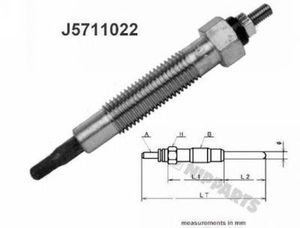 Свеча накаливания J5711022 Nipparts