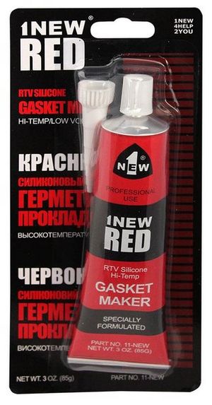 Герметик прокладок красный 85 г, ,