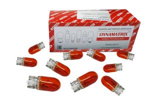 лампа накаливания WY5W orange (10 шт. в упаковке) DB2827 Dynamatrix-Korea