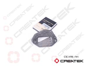 Прокладка коллектора выпускного металлическая WP12 Shaanxi ck1496 Createk