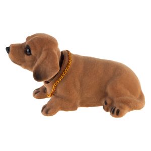 Собака большая в машину с освежителем Ваниль"  SKYWAY Такса 17.5*8.5*9см" s04201012 Skyway