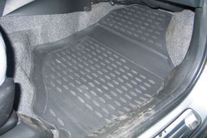 Комплект резиновых автомобильных ковриков в салон HONDA Jazz 2001-2008, 4 шт. (полиуретан) nlc1805210 Element Autofamily