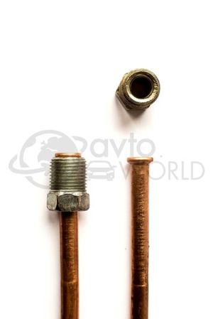 Трубка тормозная AW-6RU-2500 B/B (медная) aw6ru2500bb Avto.World