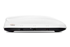 "Аэродинамический Багажник-Бокс на крышу ""TURINO 1"" белый 175х82х45см одностороннее открытие"