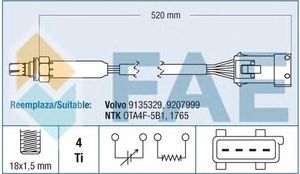 Лямбда-зонд 77188 Fae