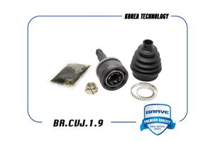 Шрус внешний Hyundai Solaris, Kia Rio с ABS шлицы, 25/22