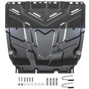 Защита картера + КПП + комплект крепежа, AutoMax, Сталь, Ford Focus 2015-, V - все/Ford Focus 2005-2011, V - все/Ford Focus 2011-2015, V - все/Ford С-