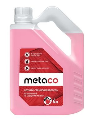Жидкость омывателя ЛЕТНЯЯ 4Л METACO