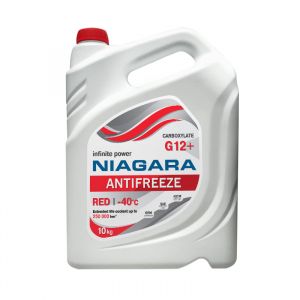 "Жидкость охлаждающая ""Антифриз"" ""Ниагара"" G12+ (карбоксилатный)(красный) 10 кг" 001001001012 Niagara