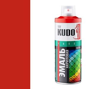 Эмаль Универсальная акриловая satin огненно-красная  RAL 3000