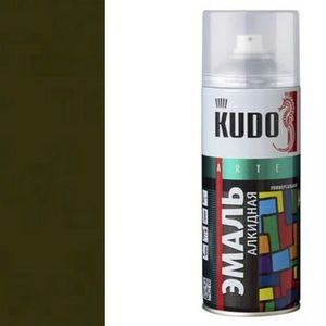 Эмаль универсальная хаки520мл ku1005 Kudo