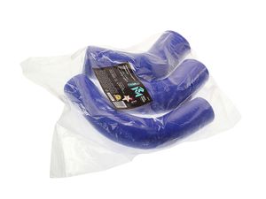 Патрубок УАЗ-452/469 дв.УМЗ-417 90 л.с радиатора комплект 3шт синий силикон 13017039 Megapower