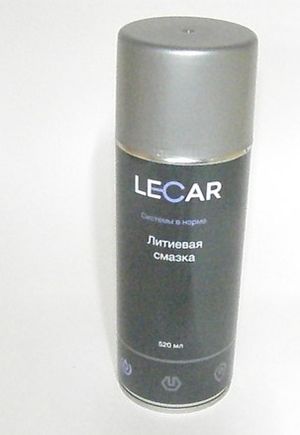 Литиевая смазка LECAR 520мл. (аэрозоль)