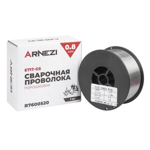 Проволока сварочная порошковая 0,8мм 1кг E71T-GS r7600520 Arnezi