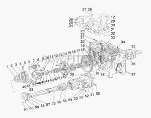 Крышка рукава полуоси МТЗ-1221 12212407028 МТЗ