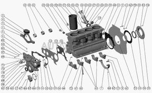 Штифт установочный коленвала и маховика м14х30 501005019 МТЗ