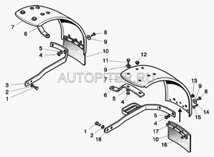 МТЗ Крышка пер. ступ. А04.03.013А 808403014 МТЗ