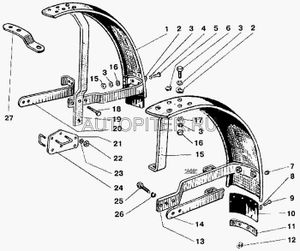 МТЗ Крышка пер. ступ. А04.03.013А 808403014 МТЗ