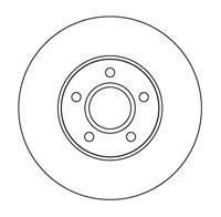 Тормозной диск 1815344848 Sbs