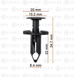 Пистон подкрылка anr2224 Avers