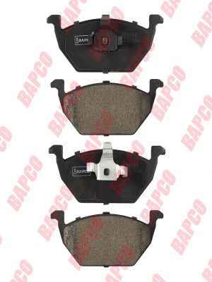 Колодки тормозные дисковые BP0186 передние с датчиком износа, комплект,