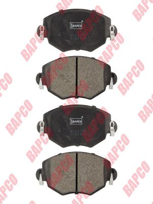 Колодки тормозные дисковые BP0217 передние, комплект,