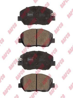 Колодки тормозные дисковые BP0609 передние, комплект,