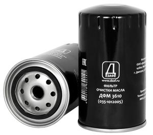 Фильтр масляный ДФМ 3610, ДФМ3610 (035-1012005, 260-1017070, 5102/1) для техн с дв.ММЗ Д-245,Д-260